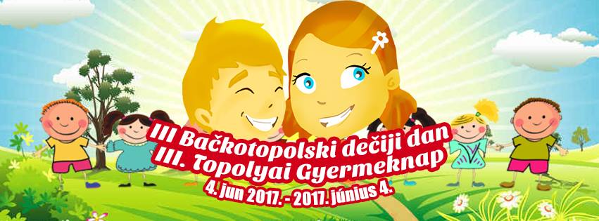 <span class="entry-title-primary">III. Topolyai Gyermeknap</span> <span class="entry-subtitle">Topolya, Felvonulási tér, június 4. – Kezdés: 16.00</span>