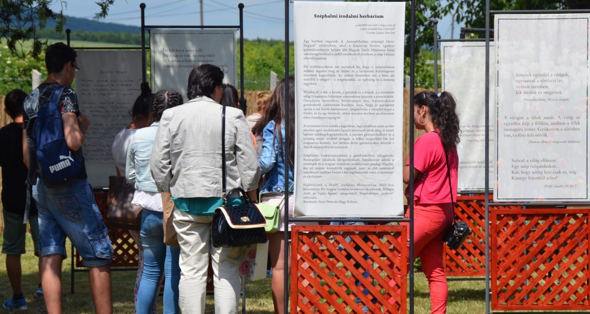 <span class="entry-title-primary">Hogyan ragadta meg ember és természet kapcsolatát a szépirodalom? (KÉPGALÉRIÁVAL)</span> <span class="entry-subtitle">Megnyílt a széphalmi irodalmi herbárium</span>