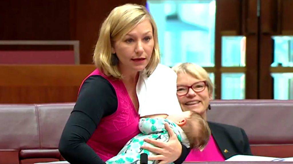 Szoptatás a tanácsteremben