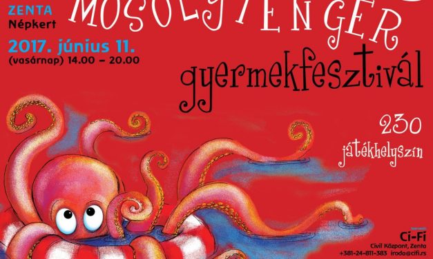 <span class="entry-title-primary">VIII. Mosolytenger Gyermekfesztivál</span> <span class="entry-subtitle">Zenta, Népkert, június 11. – Kezdés: 14.00</span>