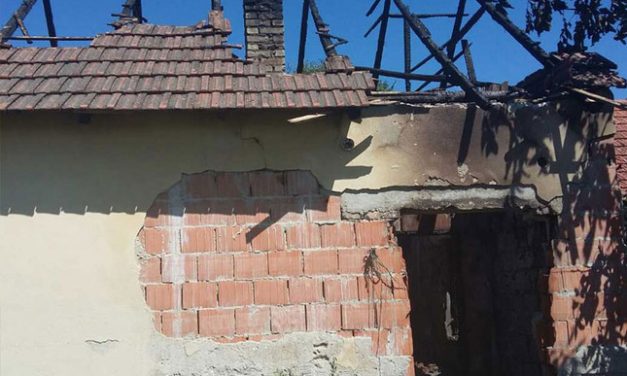 A királyhalmi Sors Nándor bennégett a házában