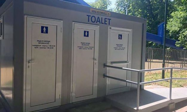 Új nyilvános vécék Szabadkán