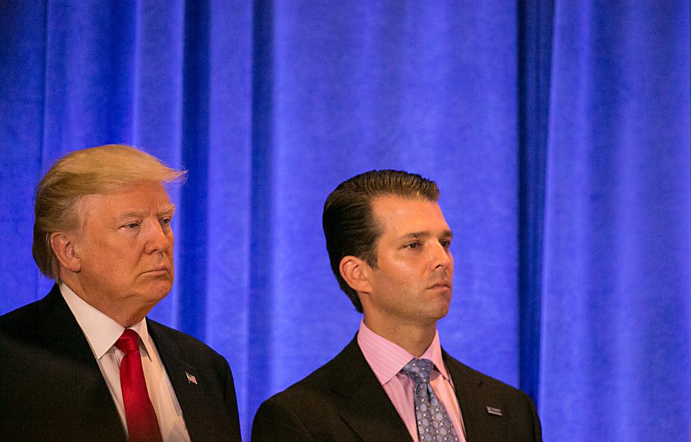 <span class="entry-title-primary">Rövid az út a szépségversenytől a hazaárulásig (Trumpizmusok)</span> <span class="entry-subtitle">Ifj. Donald Trump elhallgatta, most meg bagatellizálni próbálja, hogy miért is találkozott az “orosz koronaügyésszel”, amikor azeri ex-diktátorvő barátja bizalmas információt kínált Hillary ellen</span>