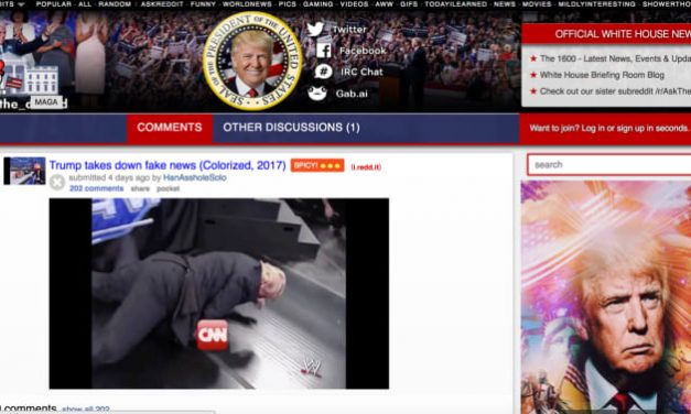 A médiavadász fő-kamu-show-birkózó (Trumpizmusok)