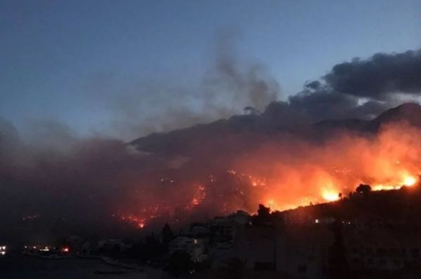 Erdőtüzek pusztítanak Montenegróban és Horvátországban is