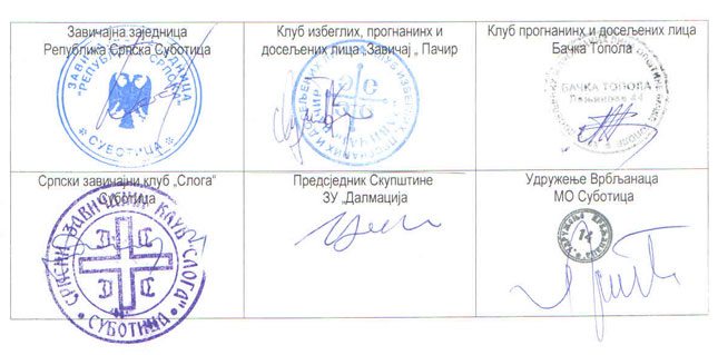 Szerb egyesületek áltak ki Polovina mellett