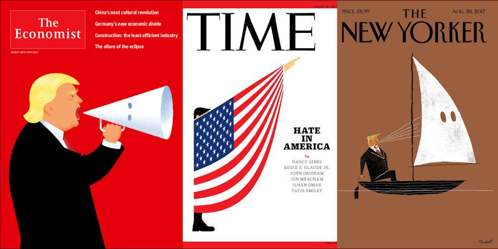 <span class="entry-title-primary">Fehér árnyak, sötét rémek (Trumpizmusok)</span> <span class="entry-subtitle">Az elnök és a szélsőségek – Charlottesville-en át a szégyenteljes múltba</span>