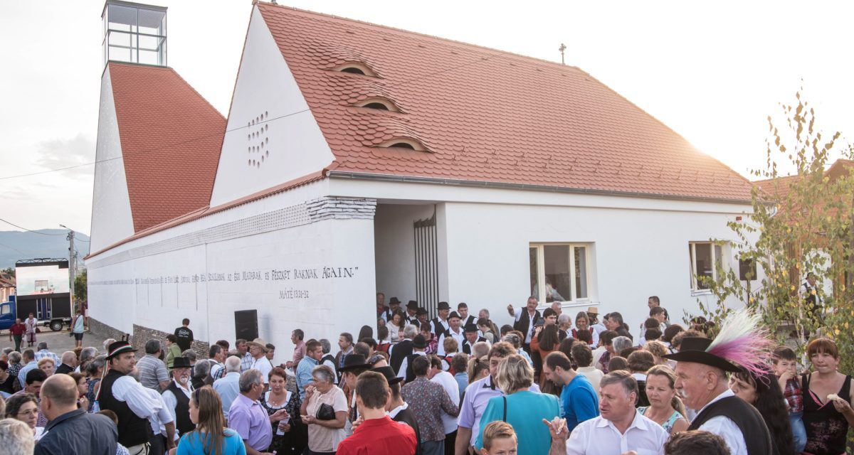 A Siculicidium kápolna felszentelése