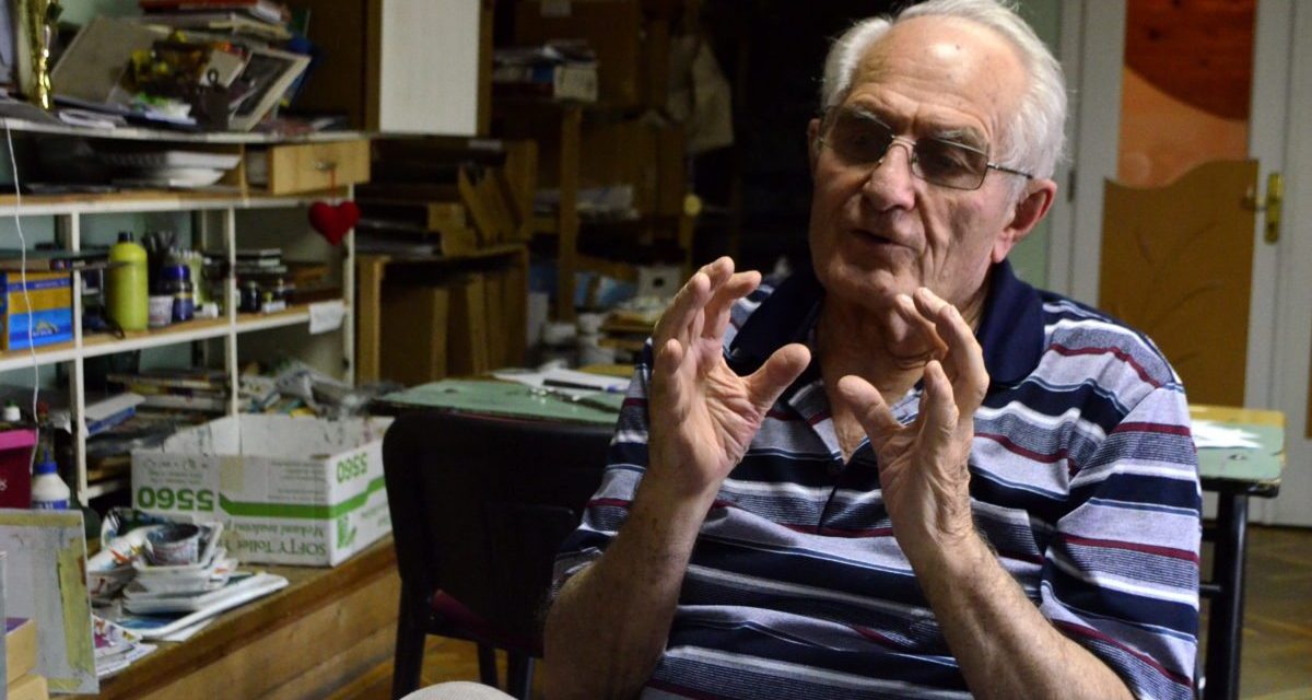 <span class="entry-title-primary">„Rettentő szerencsés embernek érzem magam”</span> <span class="entry-subtitle">Interjú Boros György képzőművésszel, tanárral</span>