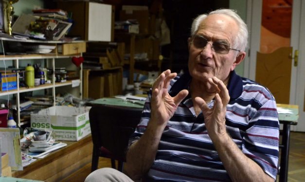 <span class="entry-title-primary">„Rettentő szerencsés embernek érzem magam”</span> <span class="entry-subtitle">Interjú Boros György képzőművésszel, tanárral</span>