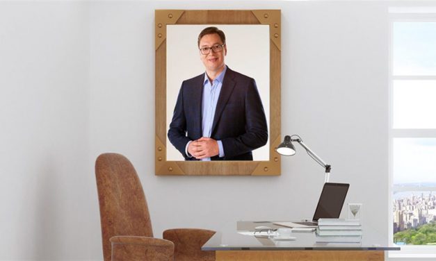 Vulin újabb csodás ötlete: Vučić-képet a falra