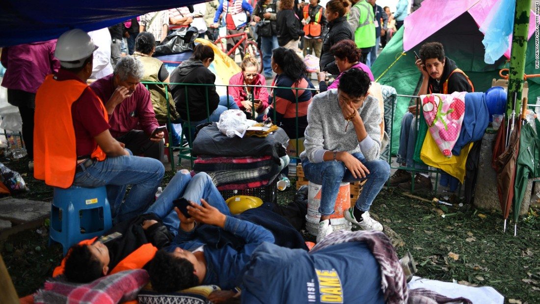 Erős utórengések rázták meg szombaton Mexikót