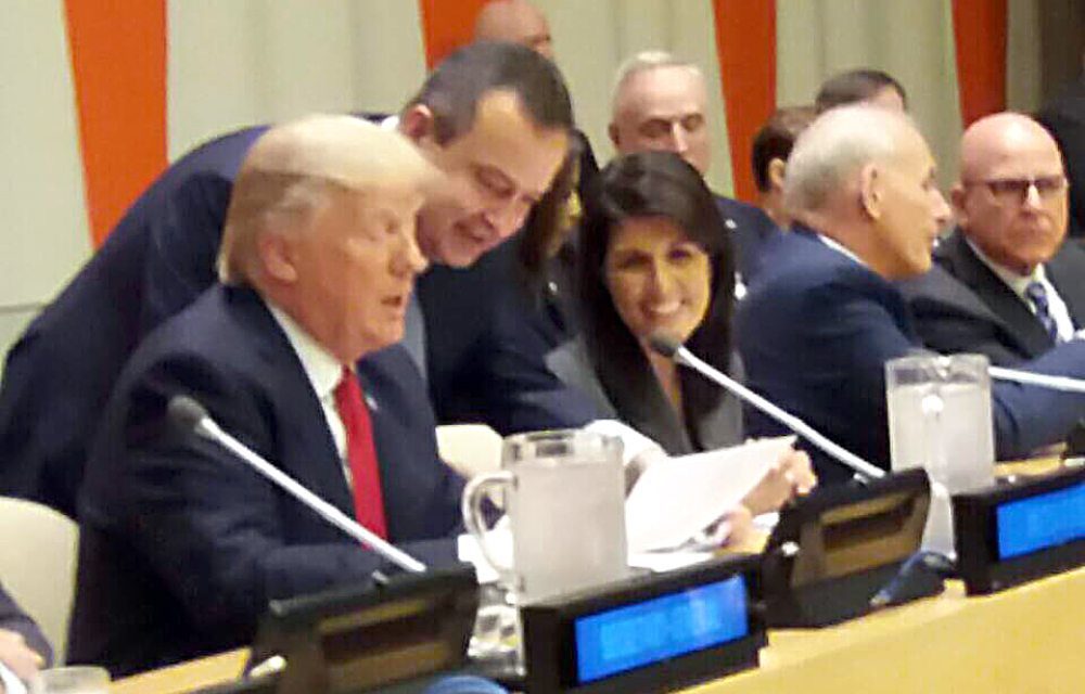 Dačić elárulta, mit mondott Trumpnak