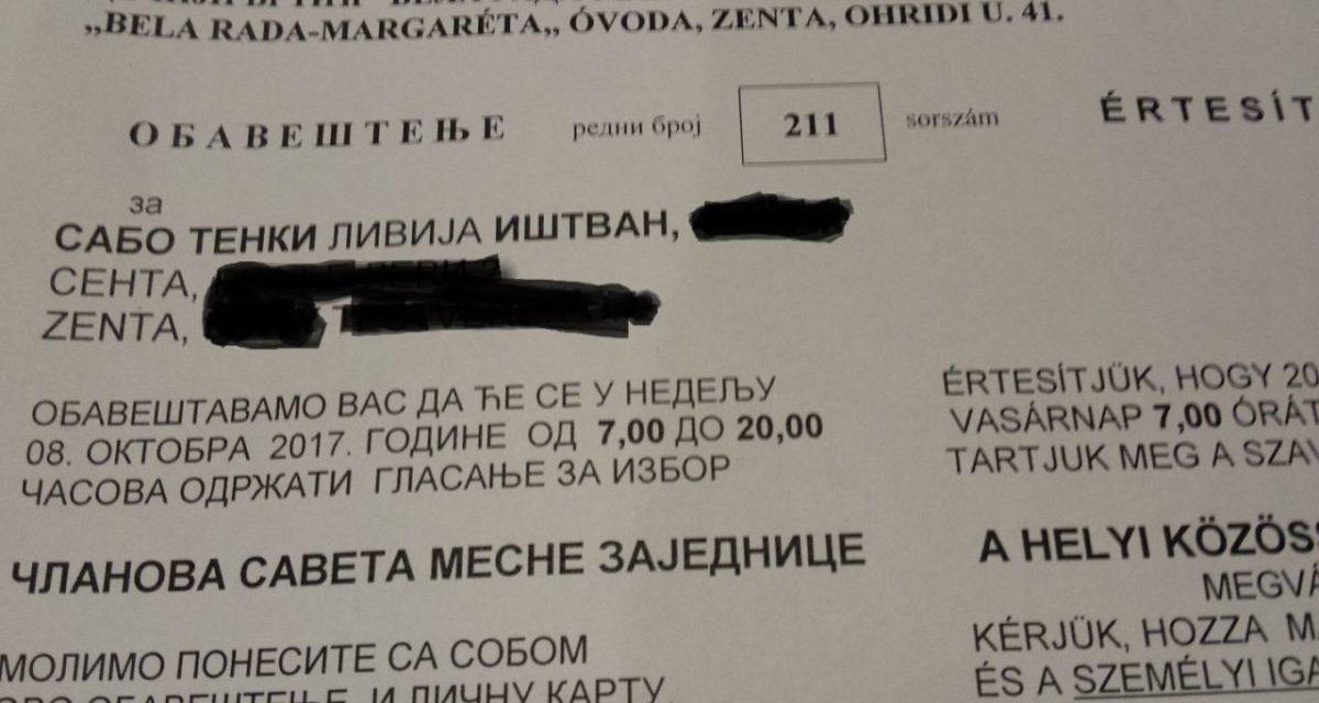 Zenta: Az összes értesítőlap hibás!