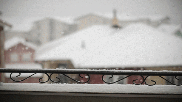 Horvátországban és Szlovéniában havazik