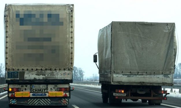 A magyar rendőrség lecsapott a szabálytalanul előző kamionosokra