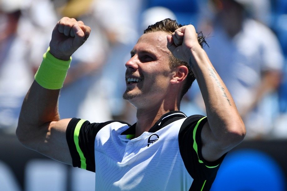 Fucsovics bravúrral a harmadik fordulóban