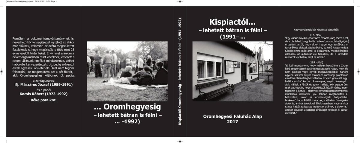 <span class="entry-title-primary">Kispiactól Oromhegyesig</span> <span class="entry-subtitle">Dokumentumgyűjtemény egy vajdasági békemozgalomról</span>