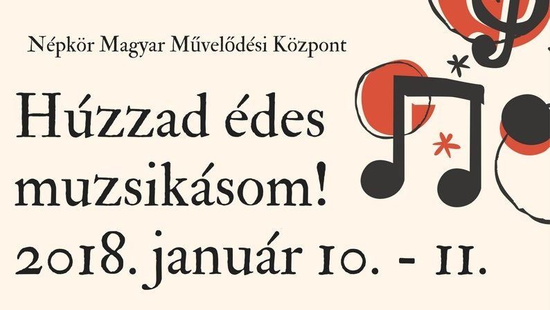 Húzzad édes muzsikásom! – Téli népzenei tábor