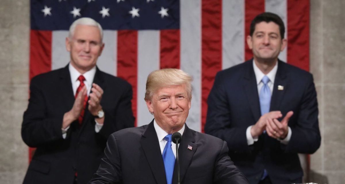 <span class="entry-title-primary">Az amerikai álom „legszebb pillanata”</span> <span class="entry-subtitle">Donald Trump első Unió-beszéde</span>