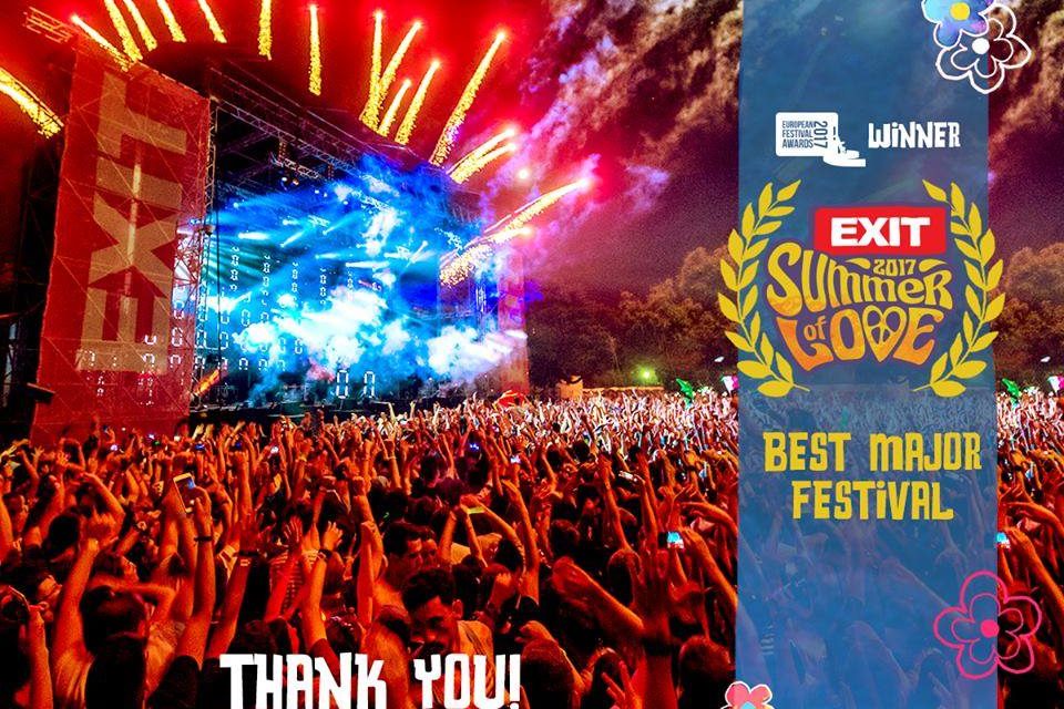 Az EXIT lett Európa legjobb nagyfesztiválja