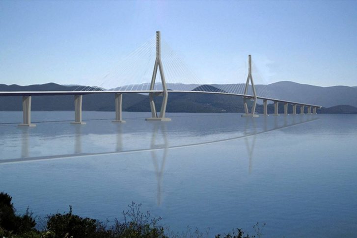 Kínaiak építik a Pelješac-hidat