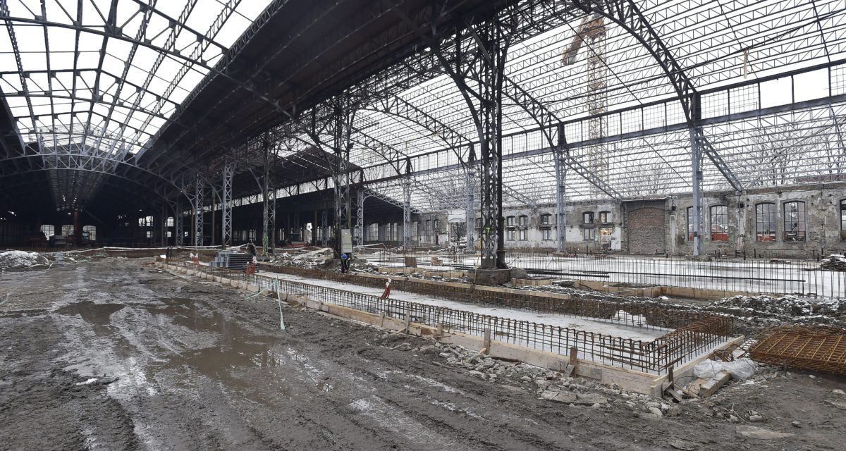 Hamarosan elkészül az Eiffel Műhelyház