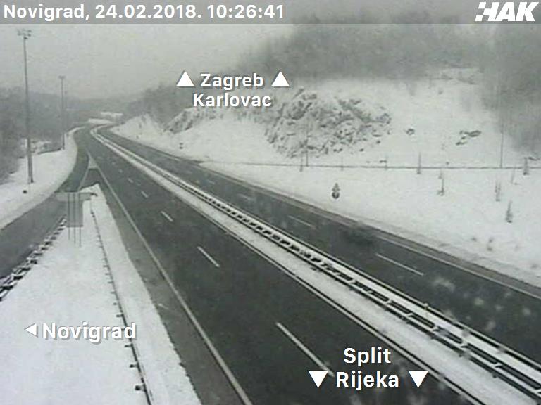 <span class="entry-title-primary">Megbénult a közlekedés Horvátországban</span> <span class="entry-subtitle">A télire fordult időjárás miatt számos főút vált járhatatlanná</span>