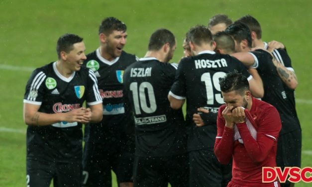 A felsőhegyi Farkas bombagóljával nyert a Mezőkövesd Debrecenben (VIDEÓ)