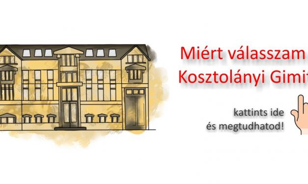 Nyílt nap a Kosztolányi Gimnáziumban