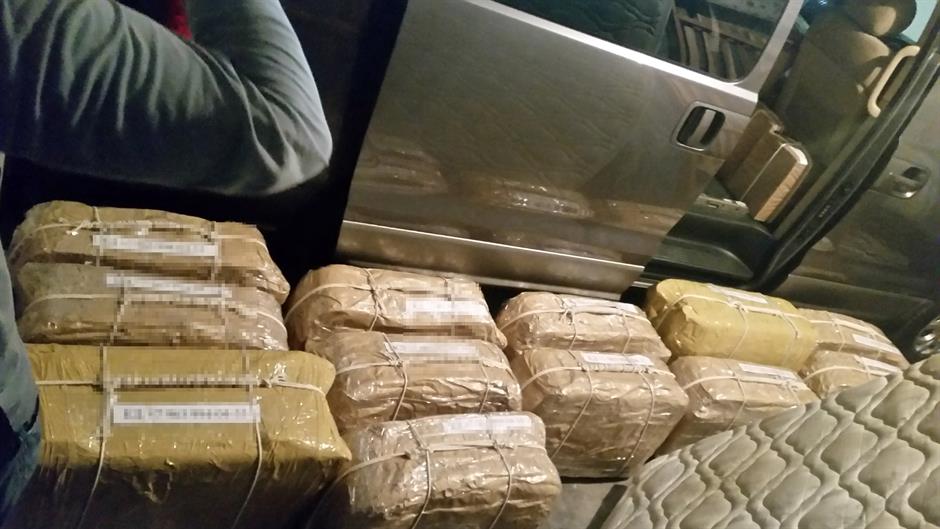 Száz kiló kokaint foglaltak le