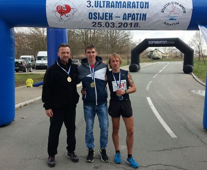 Zentai aranyérem az Eszék-Apatin ultramaratonon