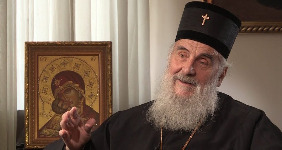 Irinej pátriárka: Nem ez a megfelelő idő egy pápai látogatásra