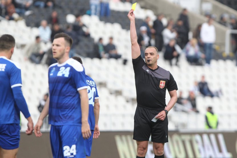 Letartóztattak egy szerb labdarúgó-játékvezetőt