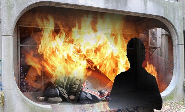 Hat hónap börtönre ítélték a hajléktalant felgyújtó kiskorú édesanyját