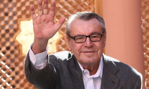 Teret neveznek el Miloš Formanról Prága központjában