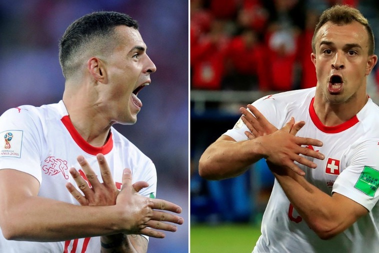 A koszovói albánok kifizetnék Xhaka és Shaqiri büntetését