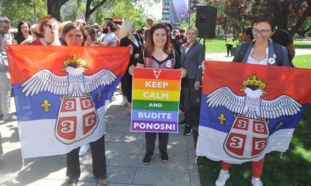 Kisebb incidens homályosította el a Büszkeség napi felvonulást Belgrádban