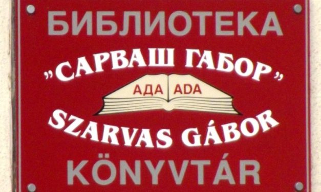 Már nem Csonka Áron az adai könyvtár igazgatója
