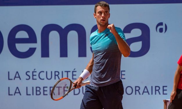 Györe László a US Open második fordulójában