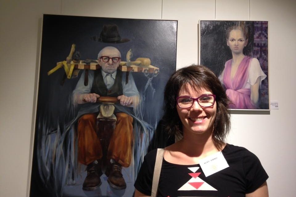 Acsai Györgyi kapta a 2018. évi Nagyapáti Kukac Péter Képzőművészeti Díjat