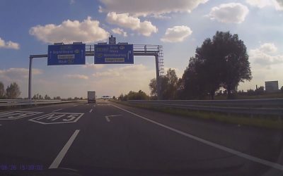 Torlódás van az M5-ösön Röszke felé