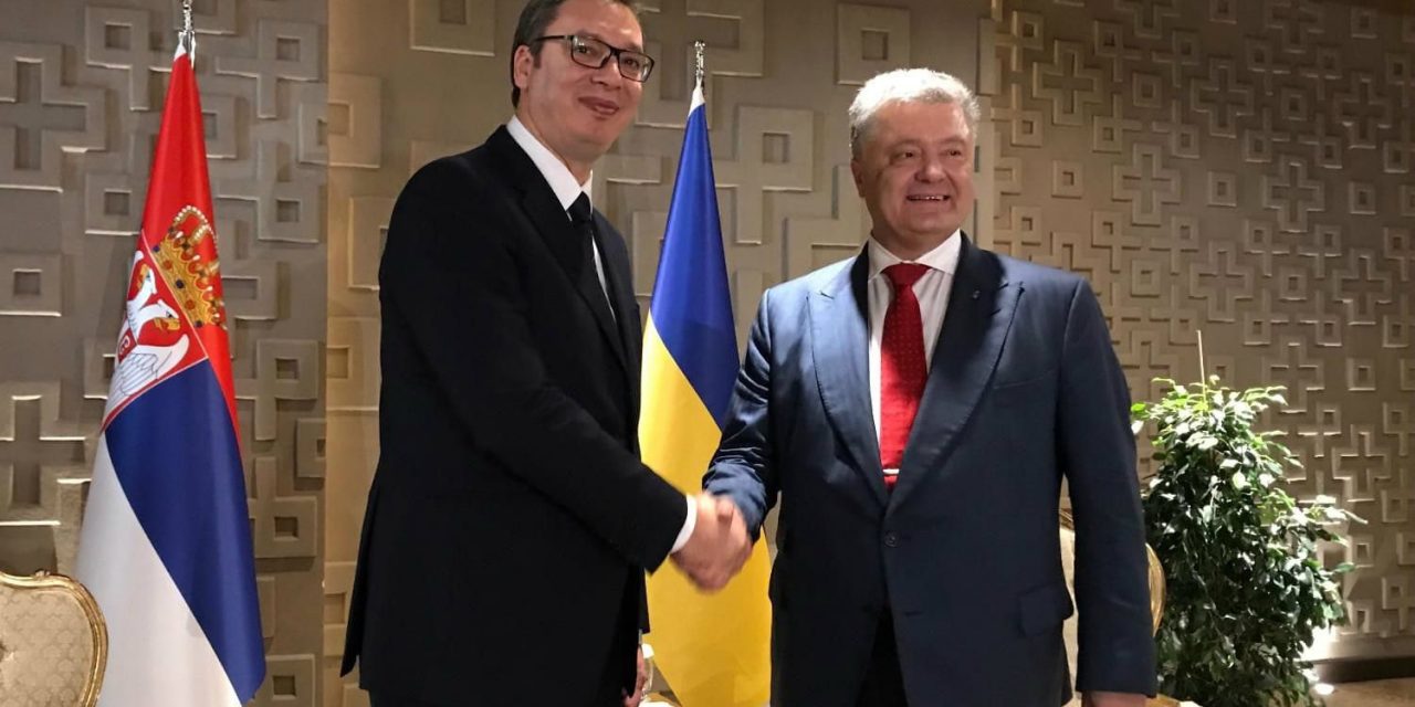 Porosenko Belgrádban