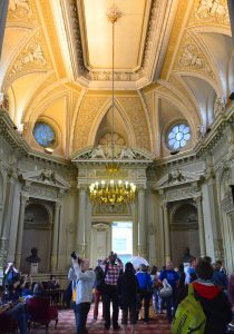 Királyi Váró a Nyugati pályaudvaron – exkluzív utasok számára fenntartva (Fotó: Szappanos Veronika)