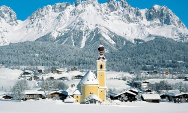 Hó esett Ausztriában és Olaszországban