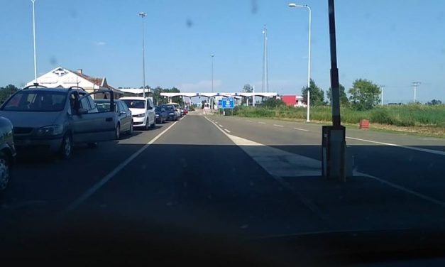 FRISSÜLT! Gyálán áramszünet miatt szünetelt a határforgalom