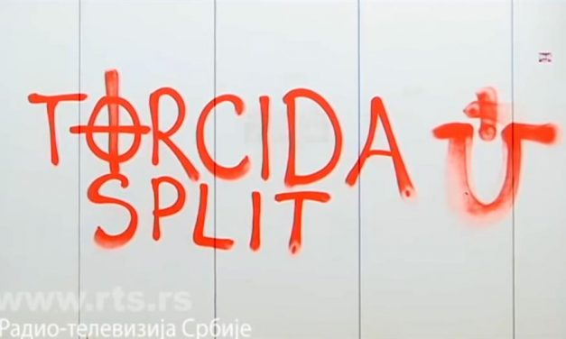 MOL-benzinkút kifosztása: Huszonnyolc horvát szurkolót állítottak elő