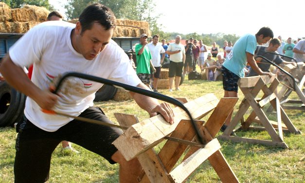 <span class="entry-title-primary">Harmadszor is Kopasz Kornél a parasztolimpia győztese (Fotók)</span> <span class="entry-subtitle">Nyolcadik alkalommal szervezték meg Topolyán a Vajdasági Parasztolimpiát</span>