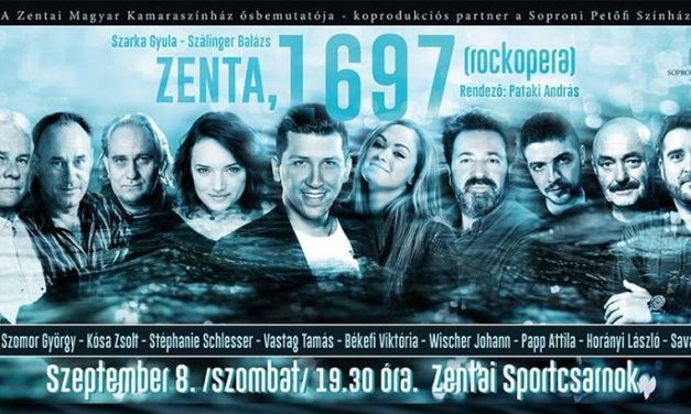 Rockopera a zentai csatáról – ősbemutató Zentán a sportcsarnokban
