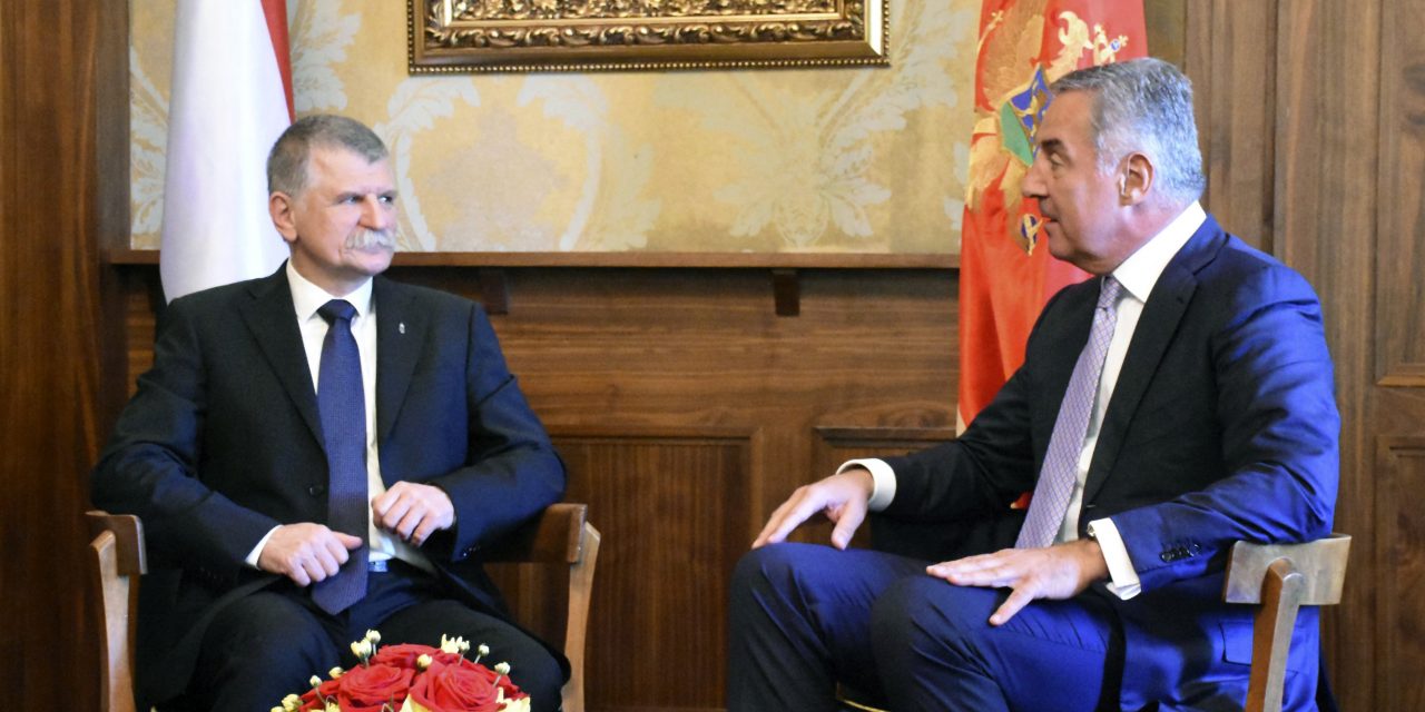 Kövér László Montenegróban